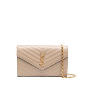 생로랑 클러치 파우치 377828 BOW012721 Beige