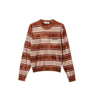 미우미우 셔츠 MML03S 185M F0005 TABACCO BROWN