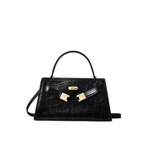 토리버치 리 라지윌 크로커다일 엠보스드 탑 핸들 미니 백 179029