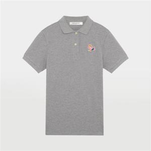 메종키츠네 드레스드 폭스 패치 폴로 반팔 티셔츠 SP618W00202 H