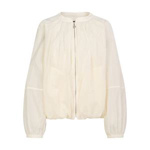 질스튜어트 뉴욕 여성 25SS 아이보리 셔링장식 점퍼 WJJU5B010IV