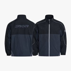 [스파이더] 남성 플럭스 집업 자켓 SPLPCNJK202MBLK