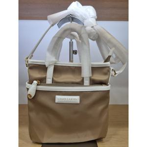 [루이까스텔]여성 배색트리밍 나일론 크로스백7LEBG325M