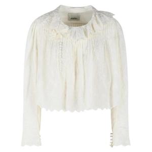 이자벨마랑 블라우스 HT0808FA D1J03I20WH White