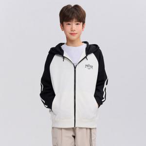 [오션스카이] 공용 배색 라글란 후드집업-FAJB4301B03