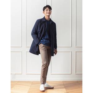 [맨잇슈트]맨잇슈트 네이비 구스다운코트 패딩점퍼 ZEFD55-053NV(S)