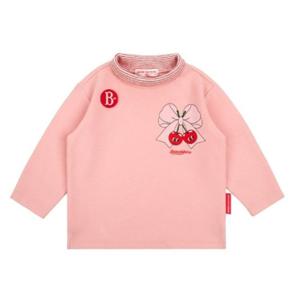 [베베드피노]리본체리 베이비 하프 넥 티셔츠_BP44TR228-N