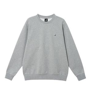 캉골 자수 스웨트셔츠 1803 멜란지그레이 KSECRT18030