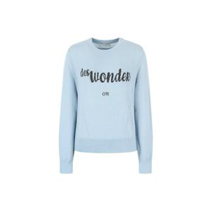 [제이제이 지고트]울 레터링 라운드넥 풀오버 니트(GPAA1POJ21)