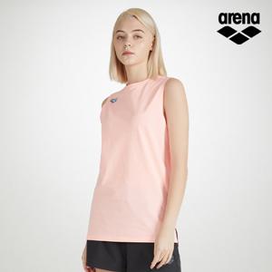 아레나스포츠 유니 야자수 그래픽 슬리브리스 S3MC1SL41CPK