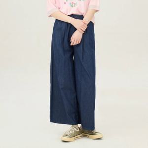 [베네통]밴딩 와이드 데님팬츠_BADPA7611