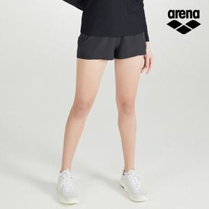 아레나스포츠 여성 투인원 2부 숏 레깅스 팬츠 S3SL1LG42CGY