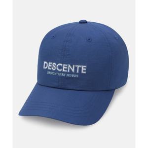 데상트 워딩 로고 우븐 볼캡 B1 SR123UCP1B BLU0 IVY0