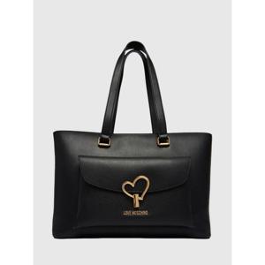 [LOVE MOSCHINO] 라프리마 여성 숄더 백 JC4136PP1OLQ0 000 블랙 /6