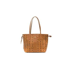 25 FW 엠씨엠 리즈 모노그램 패턴 스몰 토트 백 MWPDSLR04COGNAC TP449622047