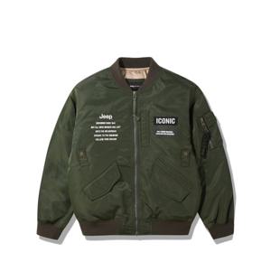 [지프]글로브 어스 MA-1 다운 항공점퍼  카키 (JQ3JPU255KH)