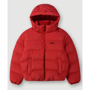 [지프]Jeep 탈부착 후드 다운 점퍼  레드 (JQ4JPU492RD)