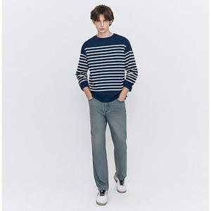 [지오다노] 남성 스탠다드 슬림핏 일자 사계절 스판 데님 팬츠 116541