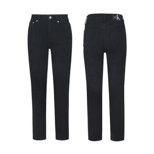 [캘빈클라인]여성 블랙 슬림 스트레이트핏 약기모 데님팬츠_J218921-1BY