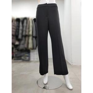 SI 세이브존04 기모 밴딩 밑단트임 와이드 팬츠 SLP2122360BK