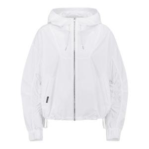 M 파리게이츠바람막이 NQC 521E1JP301_WH 여성 스트링 슬리브 후드 점퍼