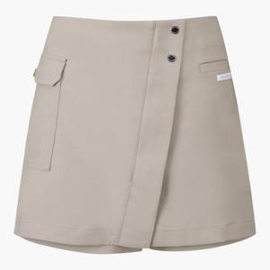 데상트골프웨어 GQC DQ12WFSP21-BEGG 여성 랩 숏팬츠 / Beige