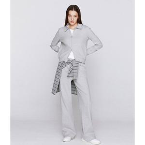 [지오다노] 여자 립 와이드 밴딩 팬츠 05416524