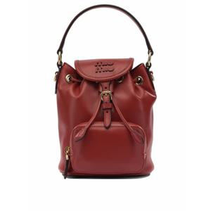 [MIU MIU] 라프리마 여성 미니 레더 백팩 5BZ045 2CRWF0011 V OOM 레드 /3