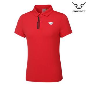 LJS  다이나핏  여성 SHOCKWAVE (쇼크웨이브) 냉감 폴로티 레드 (YWM24219R2)