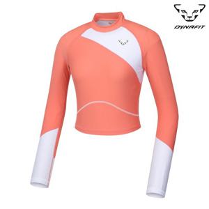 LJS  다이나핏  여성 PADO (파도) 크롭 긴팔 래쉬가드 코랄 (YWM24210P6)