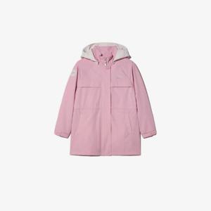 휠라키즈자켓 KQC FK2JKH1303F-IPK 플리츠 여아 트렌치 자켓