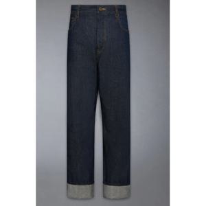 [THOM BROWNE] 라프리마 남성 팬츠 데님 5 포켓 인 재패니스 셀비지 MTU345SF1101 415 네이비 /9