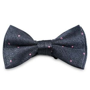 미스트 땡땡이 차콜 보타이_보우타이 나비넥타이