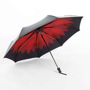 바캉스 암막 양우산 08.Rojo Oscuro/미니 접이식 우산