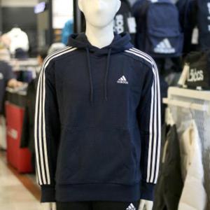 아디다스 세이브존03 [아디다스] 남성 에센셜 프렌치 테리 3S 후드 티셔츠 AC0435A