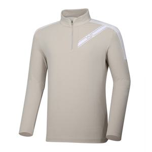 [와이드앵글] 남성 TO 하이브리드 쿼터집업 티 WMP24231E2