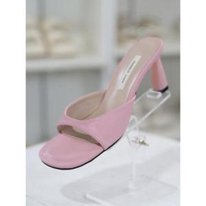 바이로쏘 세이브존03 컴포트 스퀘어 토 7.5cm 뮬 샌들 (BY)23S10665BB3W