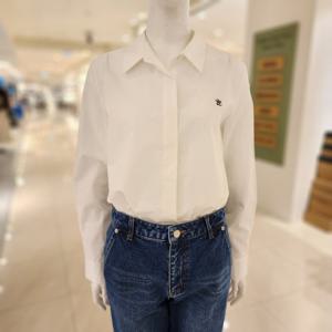 플라스틱아일랜드  (PS7WB261) BEIGE 스탠다드핏 셔츠