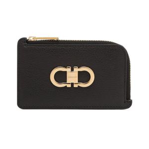 26 SS 페라가모 컴팩트 크레딧 카드지갑 블랙 789911