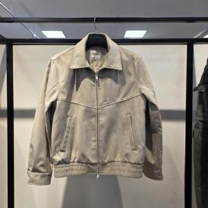 엠할리데이 HC21 카라 스웨이드 집업 JP MQ1JU034