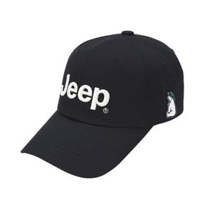 지프 베어 와펜 빅 로고 볼캡 JP0GCU093BK