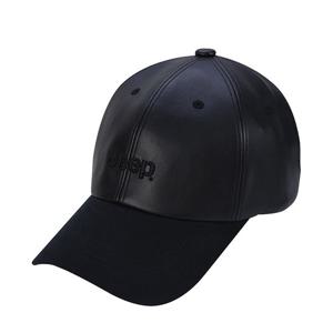 지프 합성피혁 배색 볼캡 JP1GCU151BK