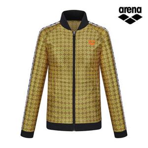 아레나스포츠 유니 패턴 트레이닝 자켓 S3MC1SJ51GLD