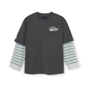 MLB키즈 스트릿 베이직 레이어드 긴팔티셔츠 (7ATSB026150CGS)