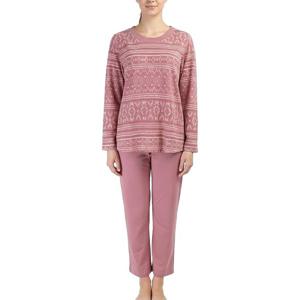 [비비안(언더웨어)]가벼운 압축기모 여성 데일리 홈웨어 솔리드 상의 하의 세트[EZ1957EZ1957P]