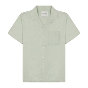 클로즈드 체스트 포켓 버튼 반팔 셔츠 C8409924Y30 654