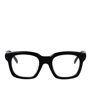 지방시 블랙 아세테이트 렉탱귤러 안경테 GV50101U 001 49
