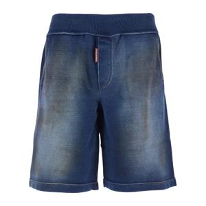 디스퀘어드2 엘라스틱 웨이스트밴드 코튼 쇼츠 S74KB1108 D1319