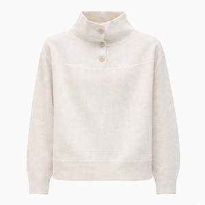 [요하넥스]울블랜드 시스루텍스처 카라니트탑 Z5D1N502