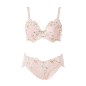 와코루 (E컵+햄팬티) 26SS봄광고 사랑스럽고 화사한 플라워자수[WBRC261EPTC260H]